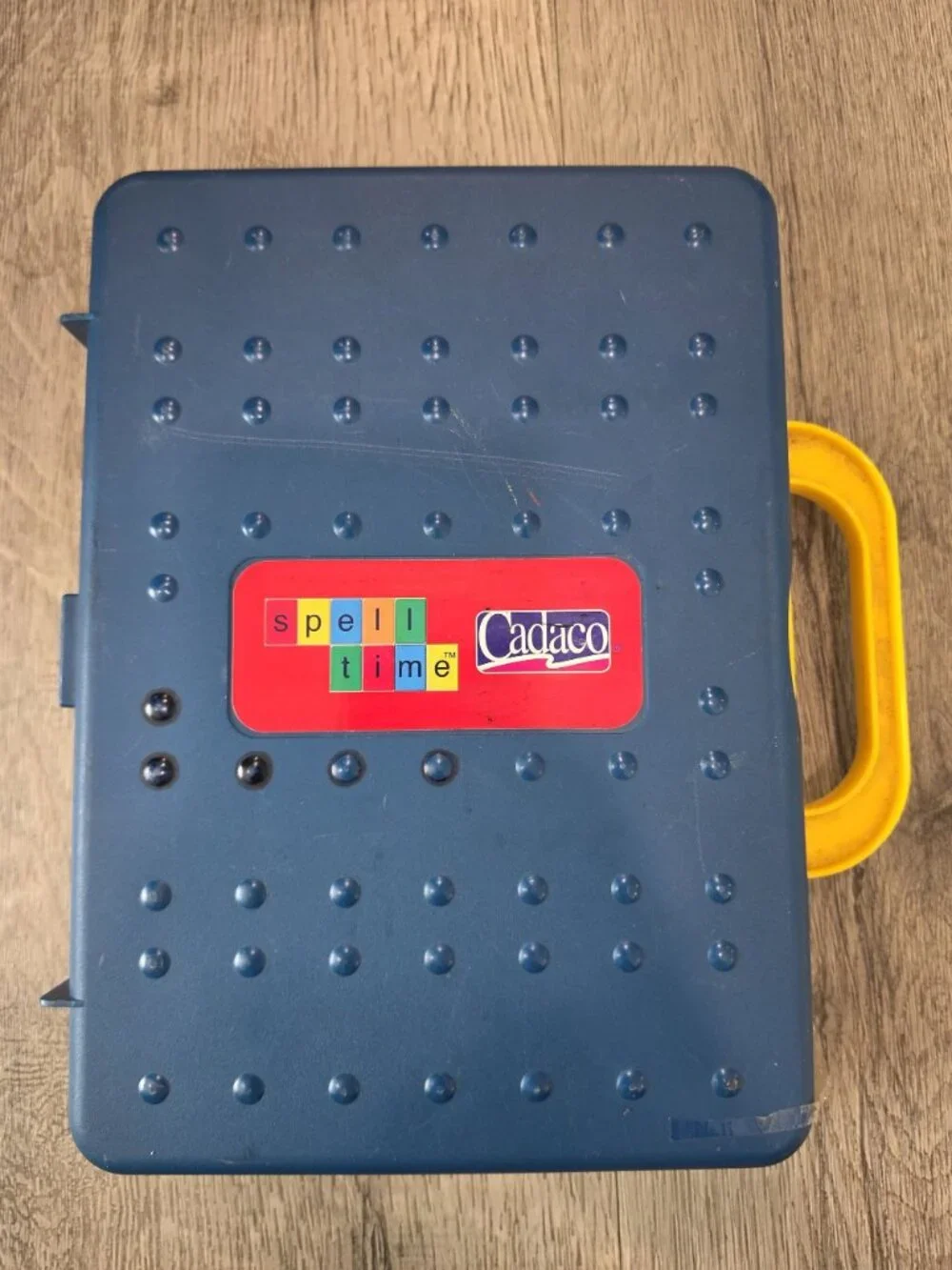 Cadaco Spell Time Educational Game With Alphabet Tiles & Activity Cards